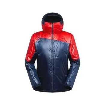 La Sportiva ALPINE GUIDE PRIMALOFT HOODY MEN Night Sky/Mountain Red modrá S