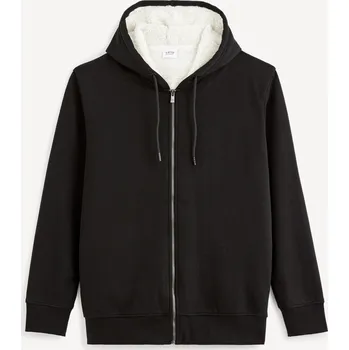 Pánské oblečení Celio Zateplená mikina Fesherpax 1135494 Černá M