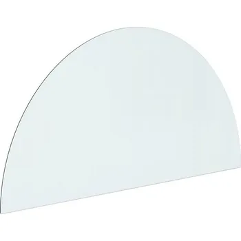 324114 skleněná deska pod kamna půlkruhová 1200 x 600 mm