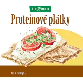 Sušené ovoce Bio nebio Proteinové plátky BIO 100g