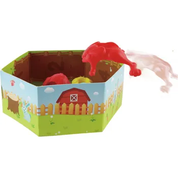 Dřevěná hračka HAPE - Hra skákající králíčci