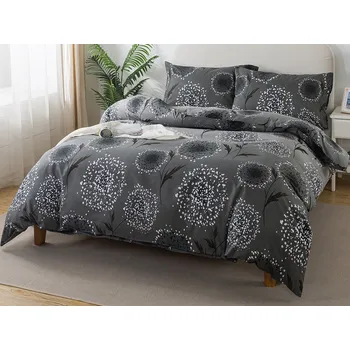 Povlečení XPOSE® Prodloužené bavlněné Renforcé povlečení LOOP 3 140x220 cm, 70x90 cm, Bavlna RENFORCÉ + Prodloužená možnost vrácení zboží do 50 dnů