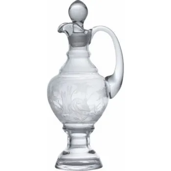 Sklenice Broušené sklo 08. sada 1x karafa (750ml), 6x sklenička na víno (150ml)