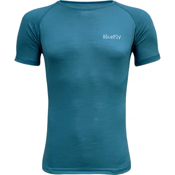 Pánské tričko Funkční tričko Blue Fly Merino T-shirt blue|XL