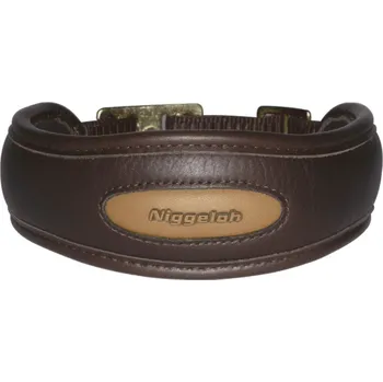 Obojek pro psa Obojek NIGGELOH - Collar Premium, hnědý Velikost: XS