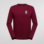 Pánské tričko La Sportiva Moon Climb Long Sleeve M Redwood|M