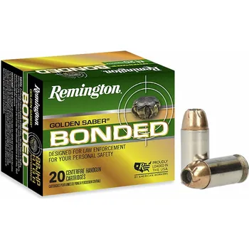 Sportovní střelba Remington Náboj kulový Remington, Golden Sabre, .45 ACP, 230GR (14,90g), Golden Sabre Bonded HP