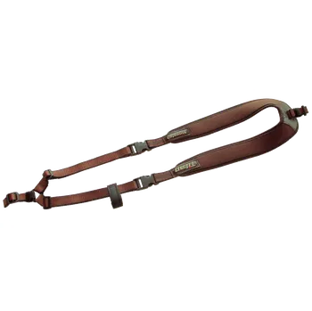 Sportovní střelba řemen (kšandy) NIGGELOH - Titan II, na zbraň a příslušenství, neopren, HNĚDÝ (1411 00024)