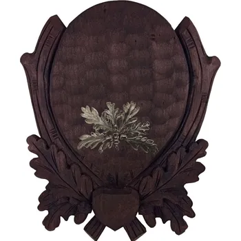 Dřevo Novák Podložka pod trofej č.213 - černá okrasné plechové krytí zbraní