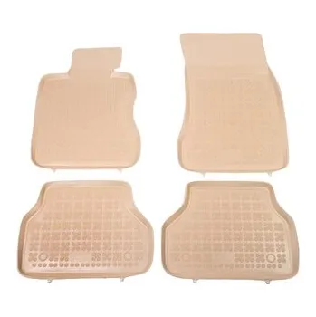 autokoberec Gumové autokoberce BMW 5 2005-2010 (E61, béžové)