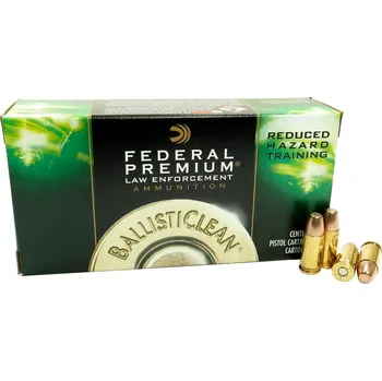 Příslušenství pro sportovní střelbu Federal Náboj kulový Federal, Ballistic Clean, 9mm Luger, 100GR (6,5g), CQT Frangible