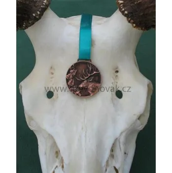 Dřevo Novák Medaile podle hodnocení CIC jelena č.817 - bronzová medaile podle hodnocení CIC s motivem jelena
