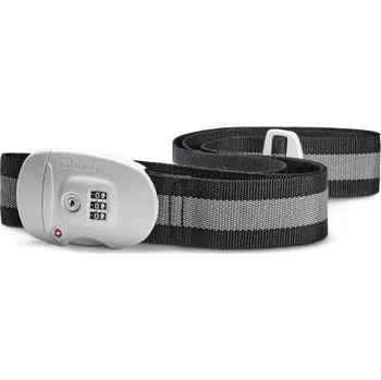 Go Travel popruh na zavazadla Combi Luggage Strap TSA black + DÁREK