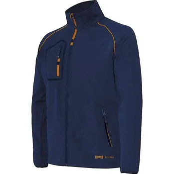 INDUSTRIAL STARTER Softshelová bunda CLEVER EXTREME Velikost: L, Barvy: modrá