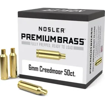 Příslušenství pro sportovní střelbu Nábojnice Nosler Premium Brass 6mm Creedmoor (50 ks)