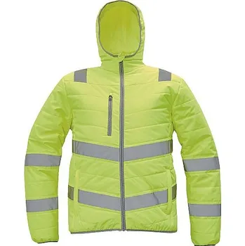 reflexní vesta MONTROSE bunda HV žlutá 3XL Varianta: MONTROSE bunda HV žlutá