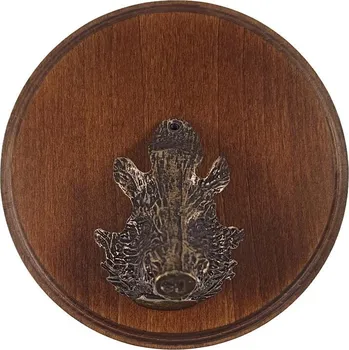 Dřevo Novák Podložka pod trofej č.314 - kaštan+prasečí hlava velká
