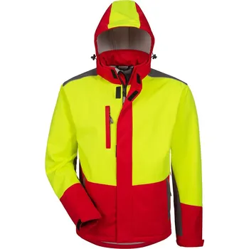 Pánská softshellová bunda Softshellová bunda Elysee SCHLEHE žlutočervená - XXXL