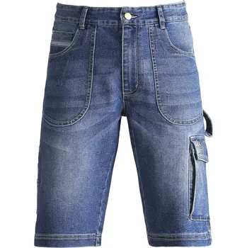 Pánské kraťasy KAPRIOL Denim jeans šortky Velikost: L, Barvy: modrá