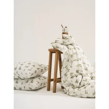 Povlečení Sinsay - Bavlněná souprava povlečení - krémová - 704GE-01X - 704GE-01X-ONE