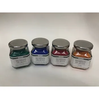 Speciální výtvarná barva Pigment Iridron 80 ml skleněná dóza, 4057 - Caput Mortum