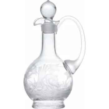 Sklenice Broušené sklo 07. sada 1x karafa (500ml), 6x sklenička „štamprle“ (60ml)