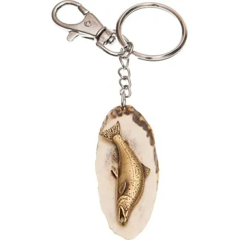 Zubíček Losos (parohová klíčenka)