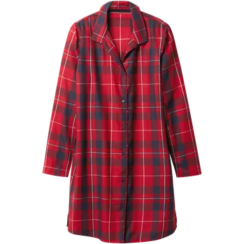 Dámské noční prádlo esmara® Dámská flanelová noční košile červená M