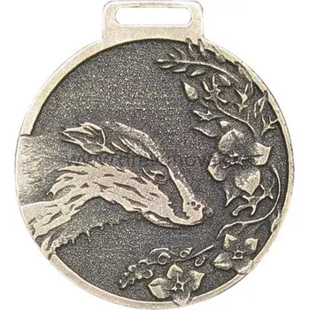 Dřevo Novák Medaile podle hodnocení CIC jezevec č.841 - zlatá medaile jezevec