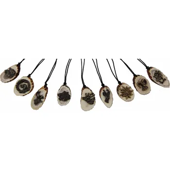 Přívěsek Zubíček Parohový přívěsek na krk Motiv: Divočák (LP15/F)