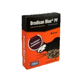 Hubení hlodavce Tekro BRODISAN BLUE FP voskové bloky 150 g