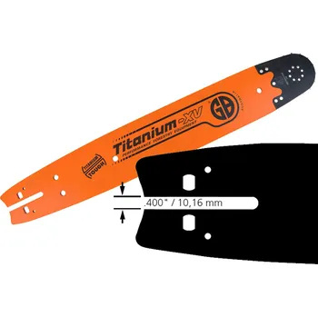 Pilová lišta Harvestorová lišta GB Titanium XV, 59 cm, .404", 2 mm (15-640-59)