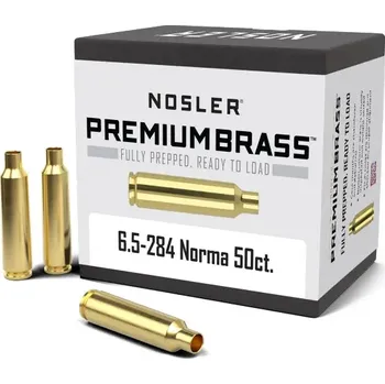 Příslušenství pro sportovní střelbu Nábojnice Nosler Premium Brass 6,5-284 Norma (50ks)