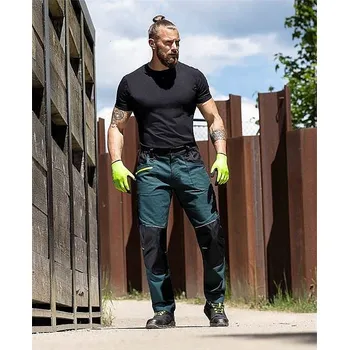 montérky 4Xstretch kalhoty zelené Varianta: 4Xstretch kalhoty zelené