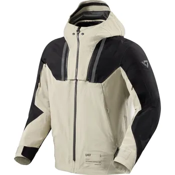 Moto oblečení Bunda na motorku Revit Component 3 H2O černo-písková 3XL