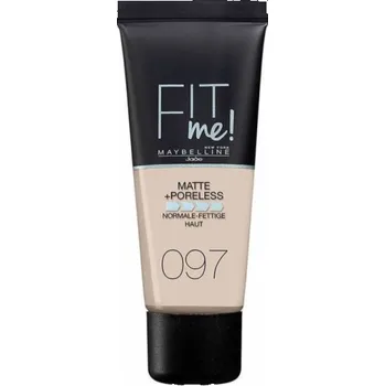 Dekorativní kosmetika Maybelline Fit Me Matte&Poreless Foundation 97 Natural Porcelain 30ml