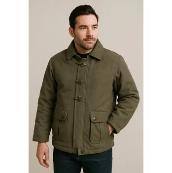 BAZAR - ZIMA-Pánská bunda Marco - khaki Velikost: L