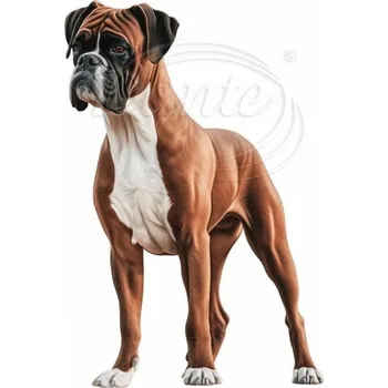 Textilní nažehlovací páska Dante Nažehlovačka Boxer - 8 x 12 cm