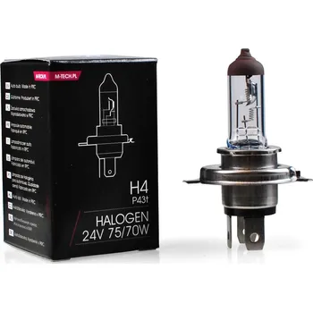 Autožárovka ZAROWKA 24V H4 75/70W P43T