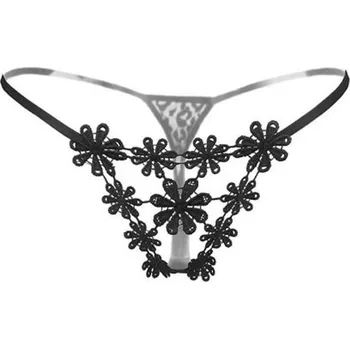 Dámské erotické prádlo Krajková tanga - S/M Barva: růžová