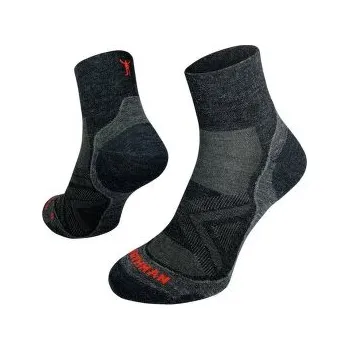 Pánské ponožky Northman Run Merino Pro Mid 98_antracit šedá 42-44 EU