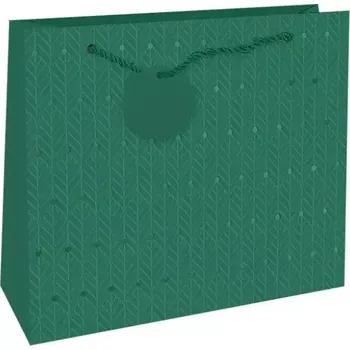 Dárková taška Dárková taška reliéfní velká zelená