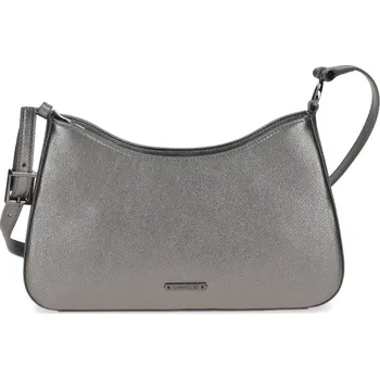 Kabelka Dámská kabelka Caprice 9-61021-45-248 šedá metalická Barva: stone metallic, Velikost: BEZ