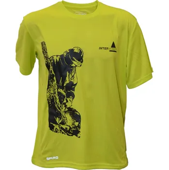 INTERFORST CZ Tričko Spiro krátký rukáv, žlutozelené - XXL
