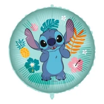 Foliový balonek Stitch Hawaii, 45 cm - Procos