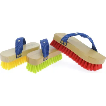 Pro koně Kartáč HIPPOTONIC MAGNET střední Barva: žlutá