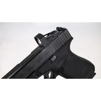 Airsoft Shield Sights Kolimátor Shield Sights, RMS2 Reflex Mini Sight 2.0, 4 MOA tečka, "Glass Edition", černý