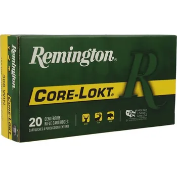 Sportovní střelba Remington Náboj kulový Remington, CORE-LOKT, .308 Win..,150GR (9,7g), Core-Lokt SP