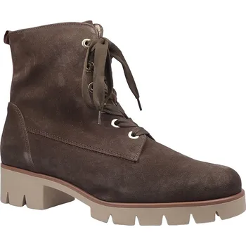 Dámské polobotky Zimní vycházková obuv-kotníková, Gabor, hnědá: Hnědá Nubuk, velur (semiš) 27,7 42 G - standardní šíře (25356-25356)