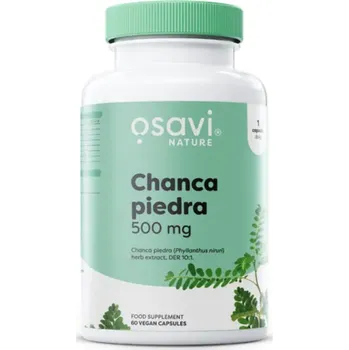 Lék na močovou cestu a ledviny Osavi Chanca piedra, 500 mg, extrakt, 60 kapslí Doplněk stravy